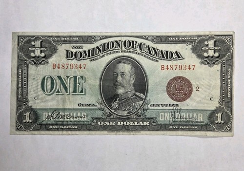 1923 canada dollaro - canada,