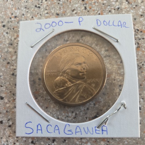 2000 sacagawea one dollar us - p,