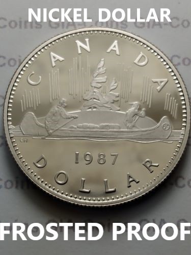 Canada 1987 1 one - canada,  