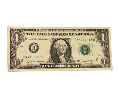 One dollar series - 1981, parfait
