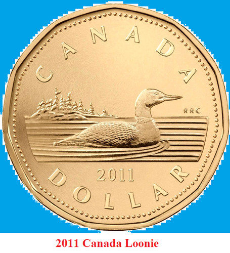 2011 canada regular loonie one - regular,
