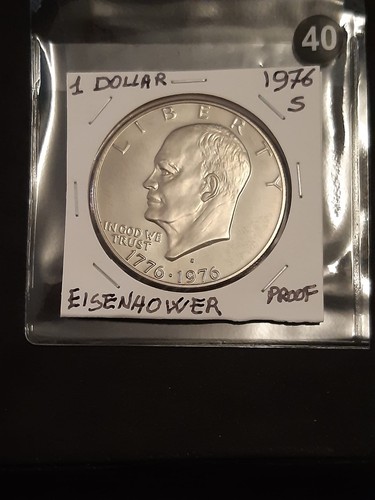 Usa one dollar - "one, eisenhower"