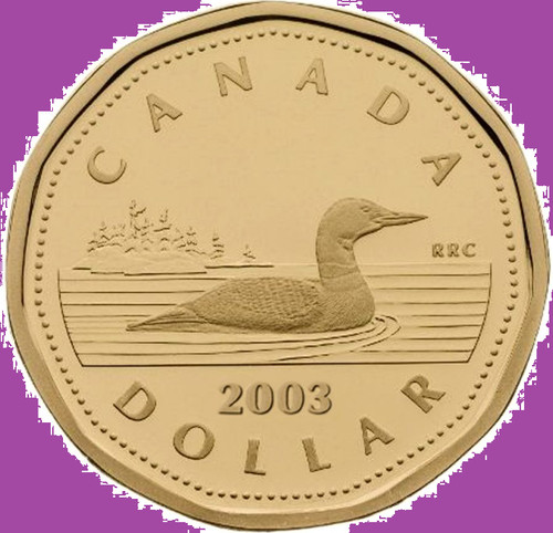 2003 canada one dollar - 2003,