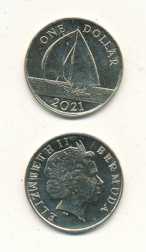 Bermuda dollaro 2021 unc - -, un