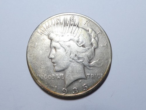 One dollar peace 1935 - one, argento