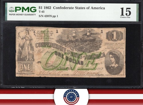 1862 1 moneta - t-45,