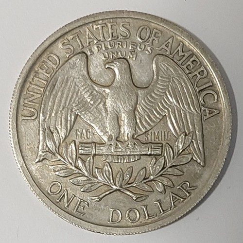 Copia moneta one dollar 1865 - one,