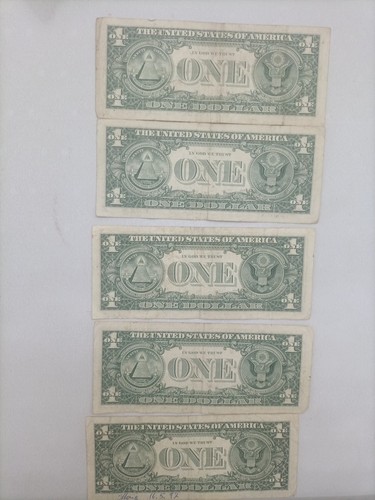 One dollar pezzi - one, 9