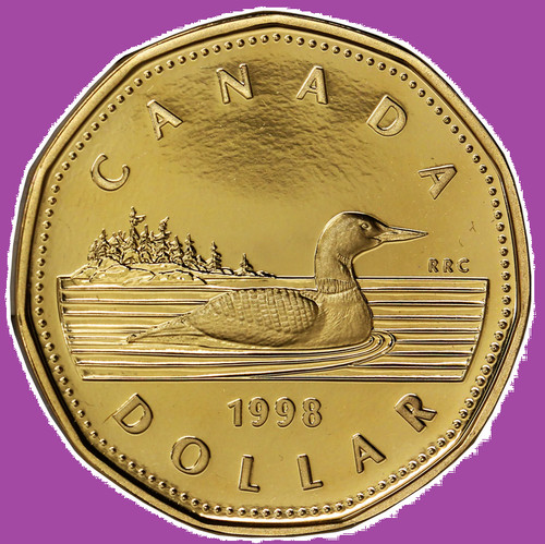 1998 canada one dollar - 1998,