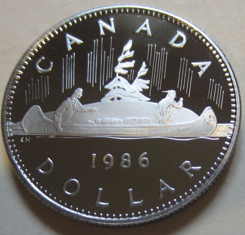 1986 canada proof nickel one - 1986,