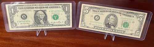 Banconote vintage one dollar - one,