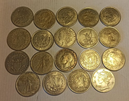 Lotto monete one - one, dollar