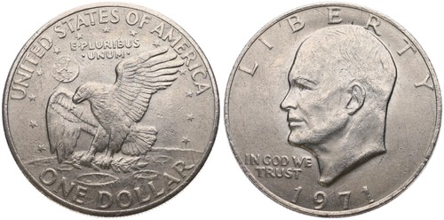 Usa america one - one, dollar