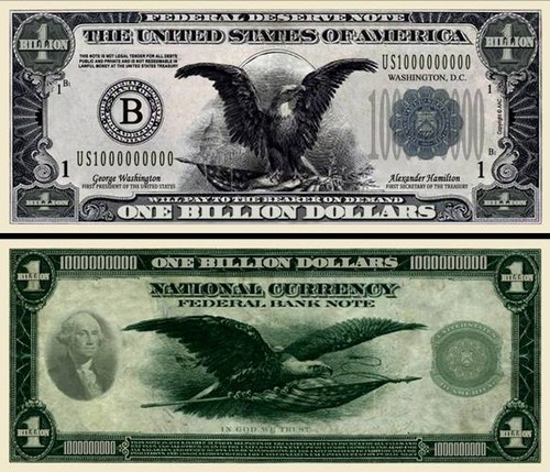 Billet one billion dollar - billet,