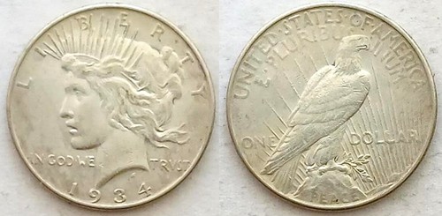 Dollaro 1934 usa stati - 1,