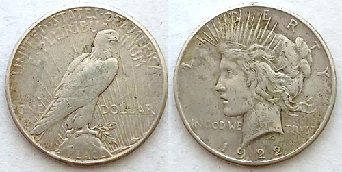 Dollaro 1922 usa - 1922,