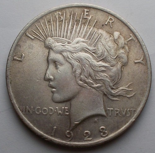 Usa one dollar peace - one,
