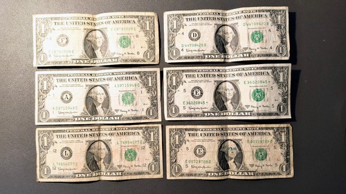 One dollar usa federal reserve - one,