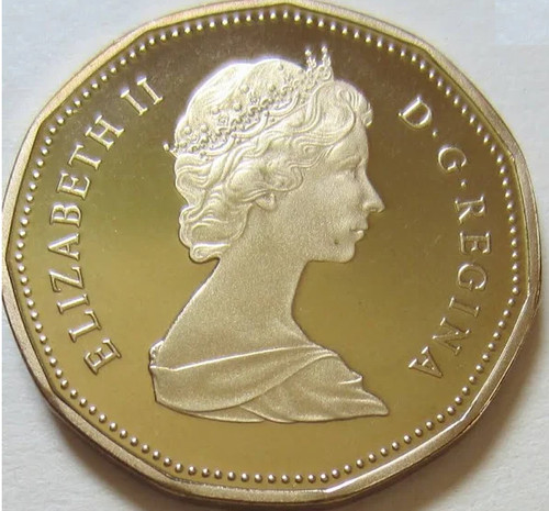 1987 canada proof one dollar - 1987,